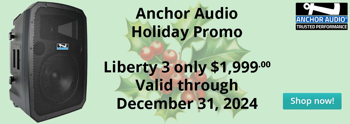 Anchor Audio Holiday 2024 Promo